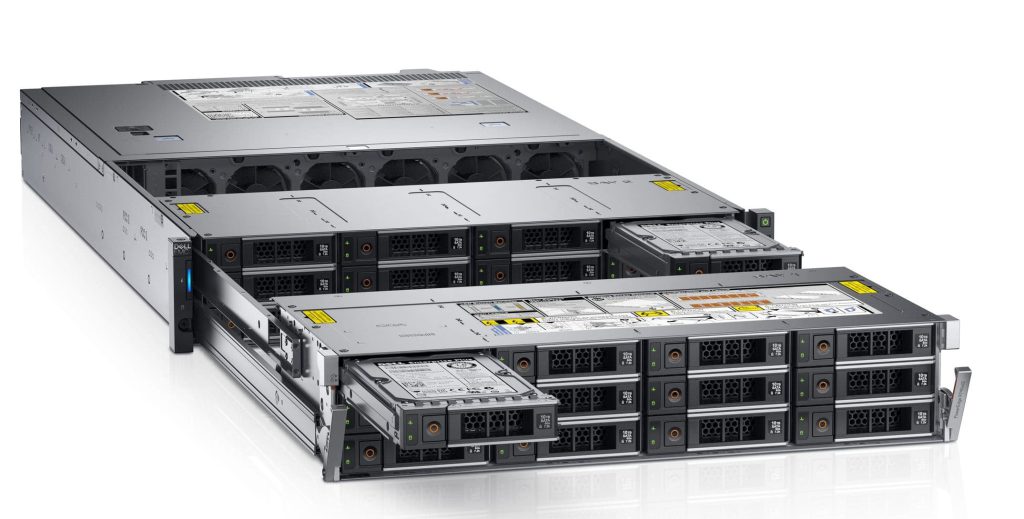 Thiết kế của Dell PowerEdge R740XD2